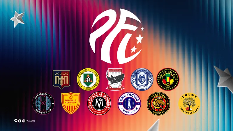 Cầu thủ của Philippine Army ghi bàn sau pha đá phạt góc đẹp mắt trước Manila Digger Cầu thủ của Philippine Army ghi bàn sau pha đá phạt góc đẹp mắt trước Manila Digger