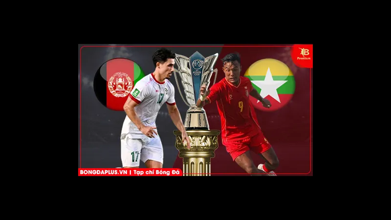 Cầu thủ Afghanistan đang chuẩn bị đá phạt góc trước đội Myanmar Cầu thủ Afghanistan đang chuẩn bị đá phạt góc trước đội Myanmar