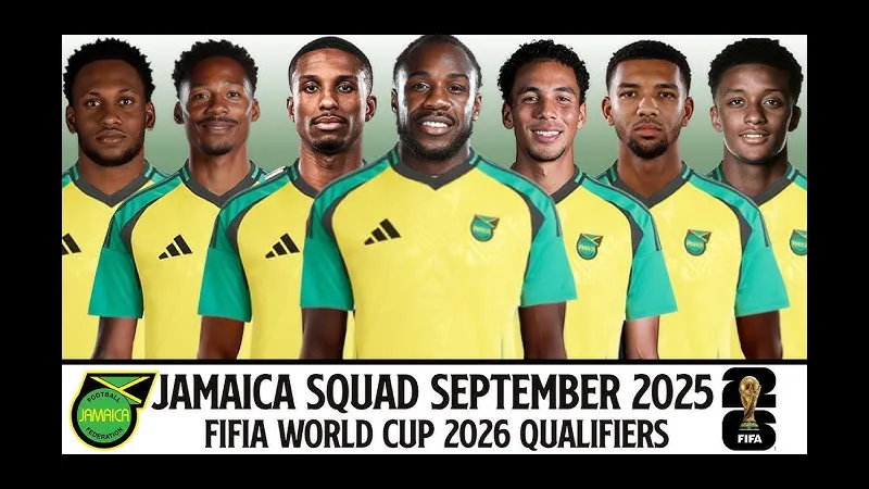 Cầu thủ Jamaica chuyền bóng cho đồng đội trong trận đấu với Congo Cầu thủ Jamaica chuyền bóng cho đồng đội trong trận đấu với Congo