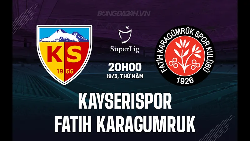 Cầu thủ Kayserispor và Fatih Karagumruk đối mặt trên sân cỏ Cầu thủ Kayserispor và Fatih Karagumruk đối mặt trên sân cỏ