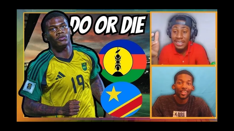Cầu thủ New Caledonia và Jamaica tranh chấp bóng trên sân - Lịch sử đối Cầu thủ New Caledonia và Jamaica tranh chấp bóng trên sân - Lịch sử đối